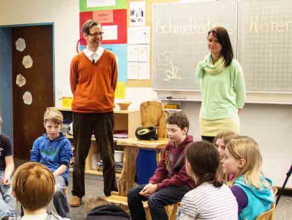 II partnerschaftliche Absprache - enger Kontakt zum Lehrer